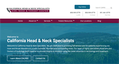 Desktop Screenshot of calhns.com